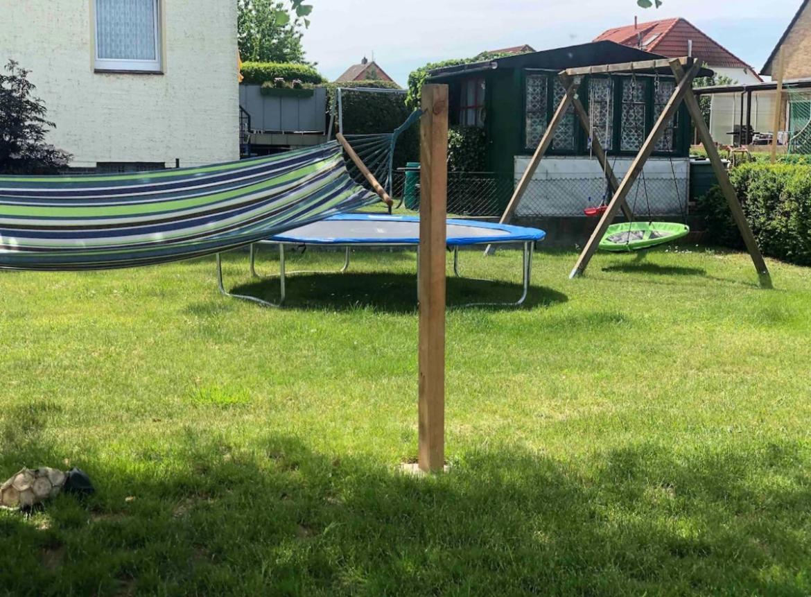 Kleine Gemuetliche Einliegerwohnung Mit Garten Und Pool Nordstemmen Exteriör bild